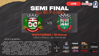 Semifinal da Taça RBS TV de Futsal Machadinho x Maximiliano de Almeida  Jogo de Ida Ao Vivo [upl. by Akinahs]