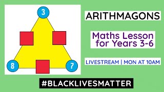 Arithmagons Yr 36 Maths Livestream [upl. by Hannavahs]