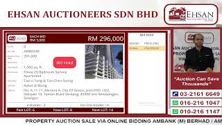 PROPERTY AUCTION SALE VIA ONLINE BIDDING AMBANK M BERHAD  AMBANK ISLAMIC BERHAD [upl. by Ordnael]