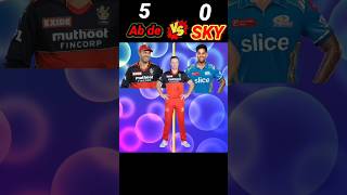 AB DE Villiers 🆚SURYA Kumar Yadavshortsabdevillierssuryakumaryadaviplrcbcskmiasiakkpbksg [upl. by Aloiv]