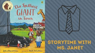 Ms Janet reads The Spiffiest Giant In Town [upl. by Lissie801]