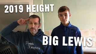 Big Lewis Height Comparison  How Tall is he Now 😲 [upl. by Hokanson]