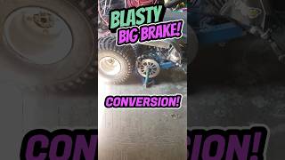 Yamaha Blaster Brake Mod yamaha blaster offroad [upl. by Bohon167]