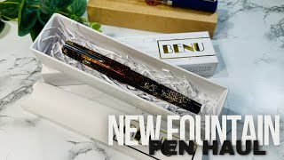 New Fountain Pen HaulGoulet Pensfountain fountainpen journal journaling gouletpens planner [upl. by Nyledam219]