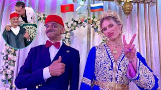 عراسية International🌎لمسييح تزوج گورية💍👰🏼‍♀️وغادي تديه لروسيا🇷🇺يدير الحلقة فموسكو شاهد النهاية…😂 [upl. by Osner]