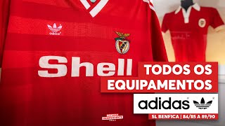 EQUIPAMENTOS DO BENFICA DOS ANOS 80 Parte II [upl. by Berardo]