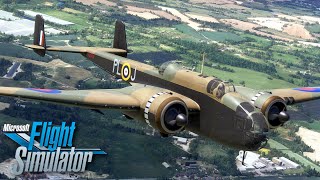 Virtavia Handley Page Hampden  First Look Review  MSFS [upl. by Aurore]