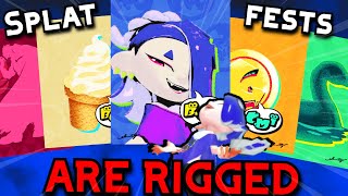 Are Splatfests Rigged [upl. by Grieve]