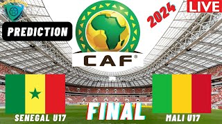 Senegal vs Mali FINAL CAF U17 African Nations Cup 2024 Qualifiers Preview Prediction [upl. by Nirot681]