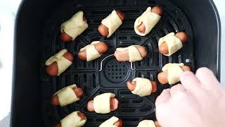 Air Fryer Everything Pigs In A Blanket [upl. by Milstone]