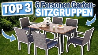 Garten Sitzgruppen 6 Personen Diese 3 Modelle sind die Besten [upl. by Nuhsyar]