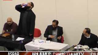 Shaykh Asrar Rashid Accepts christian challenge drinks Poison at Debate in Manchester university [upl. by Archie358]