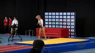 DAVIDSON Shanice GBR W  2022 Trampoline Worlds Sofia BUL  Q Tumbling Exercise 1 [upl. by Simdars45]