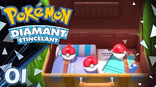 POKÉMON DIAMANT ÉTINCELANT 💎01  Ouisticram Tiplouf ou Tortipouss   Lets Play FR [upl. by Atiker]