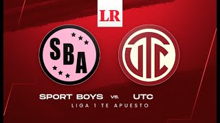 🔥🔥🔥Sport Boys 🟣🟣🟣 Vs UTC 🔴⚪️🔴 l Liga 1 🇵🇪 Clausura 2024 l Fecha 16🔥🔥🔥 [upl. by Lledo]