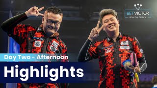 FIGHTING FOR SURVIVAL  Day Two Afternoon Highlights  2024 World Cup of Darts [upl. by Schild]