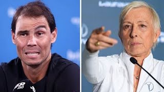 Martina Navratilova Praises Rafael Nadals Physique Condemns Objectification in Tennis [upl. by Bass377]