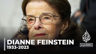 Dianne Feinstein 19332023 longestserving woman in US senate dies aged 90 [upl. by Market]