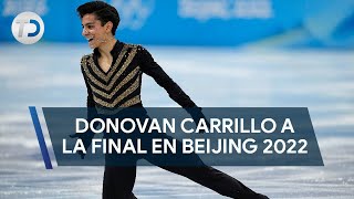 Donovan Carrillo avanzó a la Final en Beijing 2022 [upl. by Burhans]