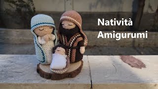 Natività amigurumi amigurumi presepeuncinetto corpo di gesù in DESCRIZIONE [upl. by Ieluuk]