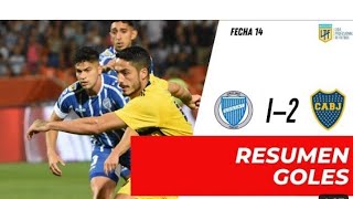 Godoy Cruz vs Boca Juniors 12 resumen y goles del partido completo Liga profesional argentina [upl. by Bowler]