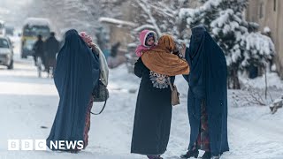 Many dead as Afghanistan experiences coldest winters in years – BBC News [upl. by Valenta93]