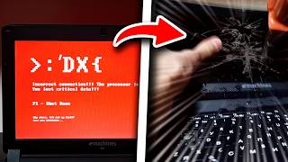 My Laptop Went Crazy and I Destroyed It Windows 8 kill screen [upl. by Petronella]