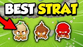 The NEW BEST Beginner Strategy In Bloons TD Battles 2 [upl. by Ilarin]