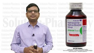 Atarax Syrup Hydroxyzine  Syrup For Treatment of Allergic Reaction बच्चों की एलर्जी में उपयोगी [upl. by Ellered]