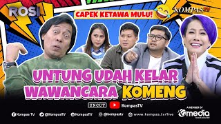 FULL Politik Uhuy Komeng Rahasia Lolos ke Senayan  ROSI [upl. by Esinet]