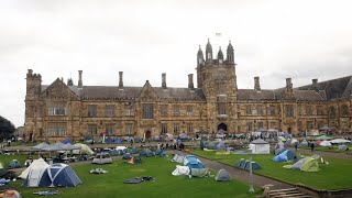 Calls for USYD ViceChancellor to resign amid ongoing protests [upl. by Enttirb]