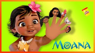 Moana Finger Family Songs and More  Daddy Finger Songs collection [upl. by Stannfield]