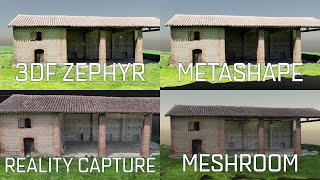 Which photogrammetry tool is the best  3DF Zephyr Metashape Reality Capture Meshroom [upl. by Sivahc]