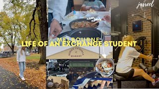 MELBOURNE VLOG EP 10  life of an exchange student  productive studies  gym  𐙚 ˚ [upl. by Skyler825]