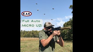 KAK Industry Threaded barrel for Full Auto Micro Uzi [upl. by Marwin]