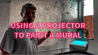 I USED A PROJECTOR ON A MURAL AND DIDN’T DIE  STU TIME CLIPS  Zachary Rutter Art [upl. by Alexei293]