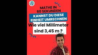 Kannst Du diese Einheit Längenmaß umrechnen Mathe lernen mit Mathetipps 🧮🫶🏻 [upl. by Sclater]