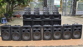 Loa Array gia đình cao cấp Feavey họa tiễn chuyên hát jbl eon 1500 sub điện 40 usa 0966812781 [upl. by Radford247]