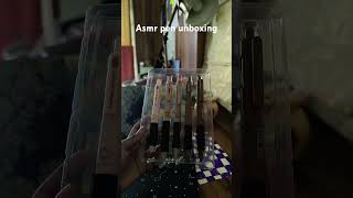 Asmr pen unboxing asmrunboxing [upl. by Anesuza]