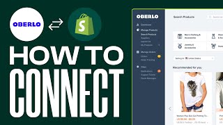 How To Connect Oberlo To Shopify 2024 Step by Step Tutorial [upl. by Amathist]