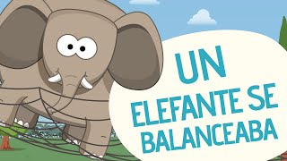 Un Elefante se Balanceaba  Canciones infantiles  Toobys [upl. by Anertac]