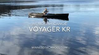 Voyager KR Solo Canoe by Wenonah [upl. by Aipmylo546]