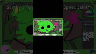 Samby Roblox Character Speedpaint short [upl. by Joo]