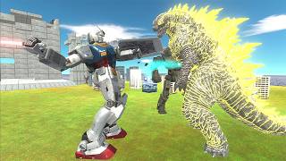 Who Can Escape From Team Cherno Alpha  Gundam Rx78 And Evolve Into Kaiju In ARBS [upl. by Ecitsuj94]