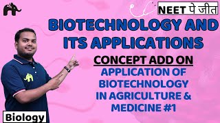 Biotechnology amp its Application Class 12 Biology NEET  NCERT Chapter 10 Agriculture amp Medicine 1 [upl. by Ynor]