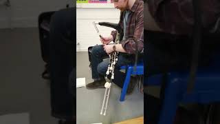 Uilleann Pipes lesson with Aaron OHagan  Merrily Kissed the Quaker Jig [upl. by Semela]