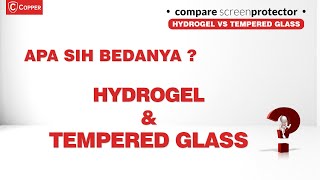 Apa sih perbedaan Hydrogel dengan Tempered Glass [upl. by Assilak]