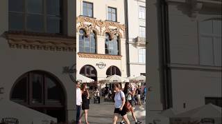 Kraków visitcracow explore travel shorts krakow hardrock fashion style horse carriage mim [upl. by Dahsar]