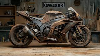 KAWASAKI Ninja Full Restoration  Restored KAWASAKI Fourstroke Sport Motorcycle [upl. by Trudey]