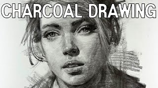 Charcoal Drawing 132 [upl. by Selwin]